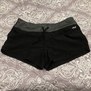 Black Avia shorts